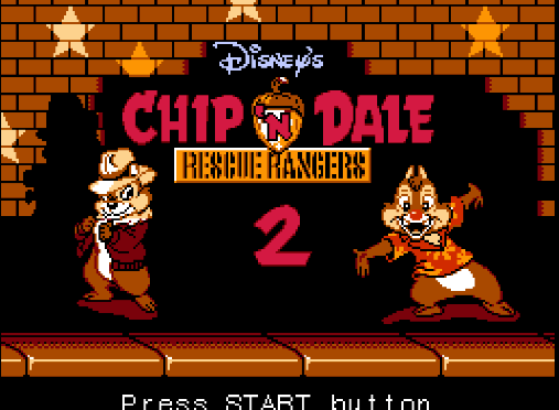 chip and dale rescue rangers 2 nes