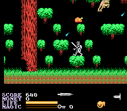 nes game wizards and warriors